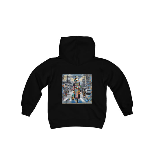 Youth Heavy Blend Hooded Sweatshirt Hmong Street Shopper