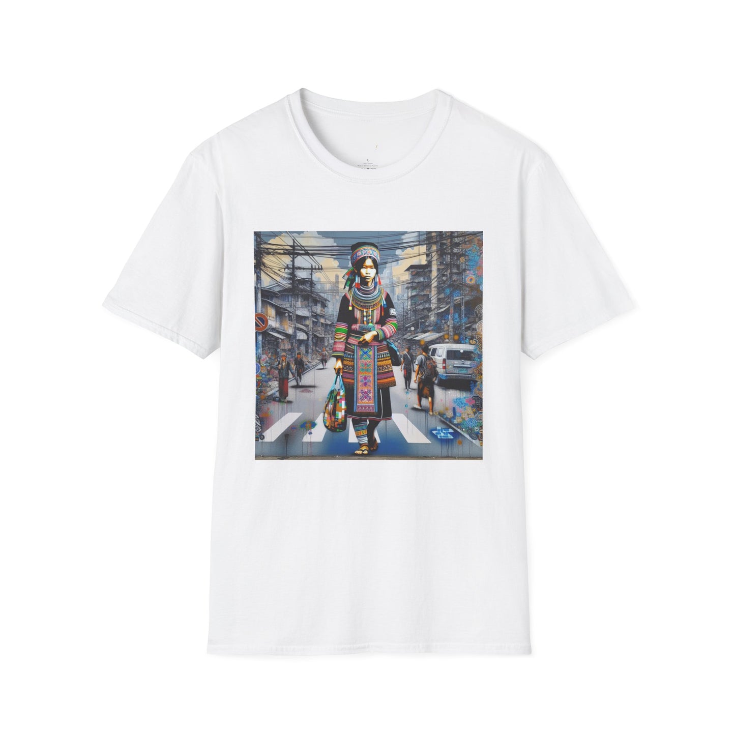 Hmong Street Shopper Tee