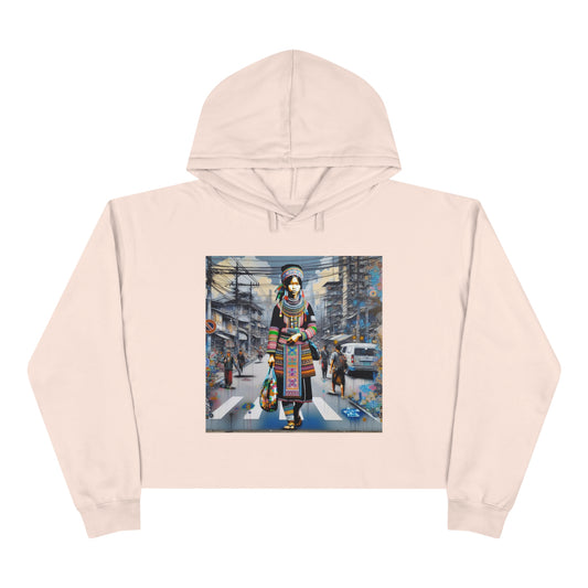 Crop Hoodie Hmong Street Shopper